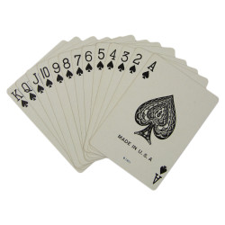 Jeu de cartes AVIATOR, rouge, 'Buy War Saving Bonds'