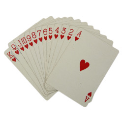 Jeu de cartes AVIATOR, bleu, 'Buy War Saving Bonds'