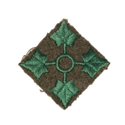 Insigne, 4th Infantry Division, feutre