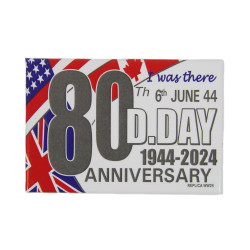 Magnet, 80th D-Day Anniversary, I was there