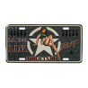 Plaque métal, Pin-Up Air Force Plaque métal, Pin-Up Air Force