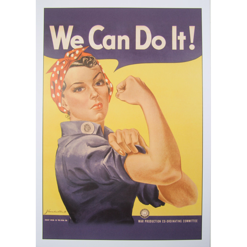 Affiche, We Can Do It!