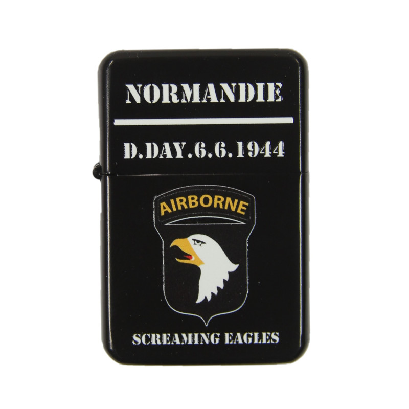 Briquet type ZIPPO, Normandie D-Day, 101st Airborne