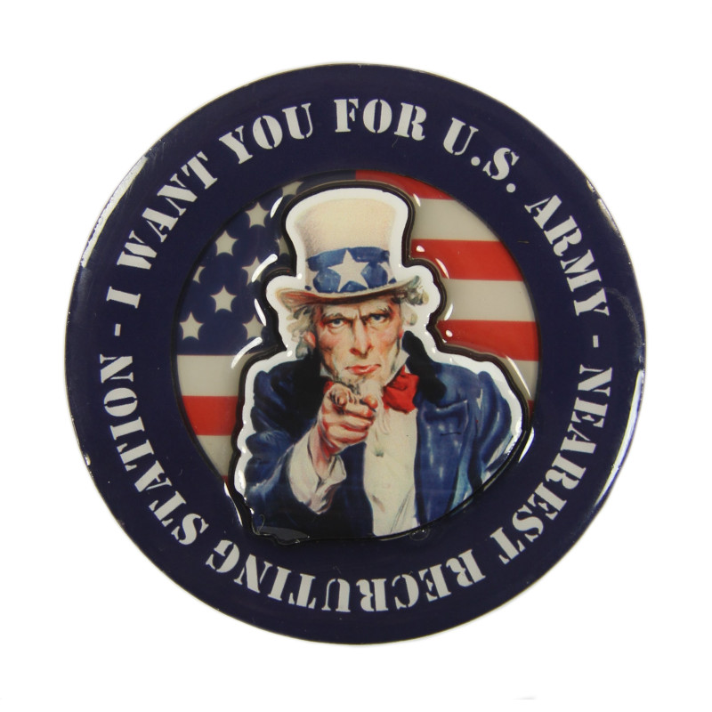 Magnet, I Want You For U.S. Army, 3D