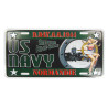Plaque de véhicule US Navy, Pin Up