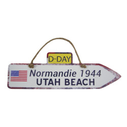 Plaque, Utah Beach, à suspendre