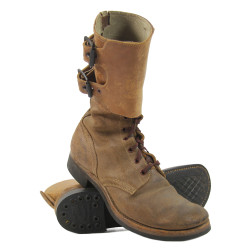 Brodequins à jambières (buckle boots), 7 1/2 C, 1944
