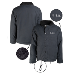 Jacket, Deck, N-1, Blue, US Navy, 1st pattern
