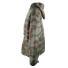 Parka réversible allemande, camouflée, grand éclat