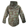 Parka réversible allemande, camouflée, grand éclat