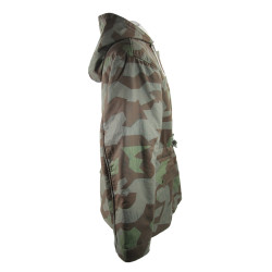 Parka réversible allemande, camouflée, grand éclat