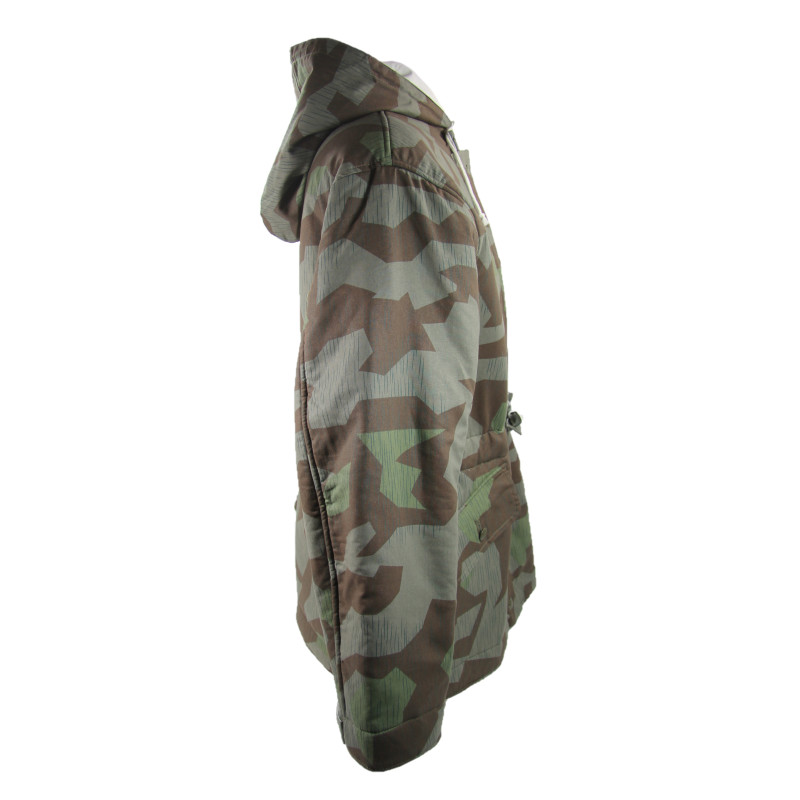 Parka réversible allemande, camouflée, grand éclat