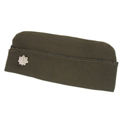 Cap, Garrison, Officer, Dark OD, Chocolate, Airborne, Lieutenant Colonel, British Made
