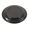 Service, Metal, Enameled, Black, 12-Piece Service, Metal, Enameled, Black, 12-Piece