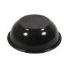 Service, Metal, Enameled, Black, 12-Piece Service, Metal, Enameled, Black, 12-Piece