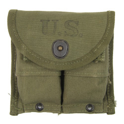 Pouch, Magazine, M1 Carbine, Avery, 1945, OD 7