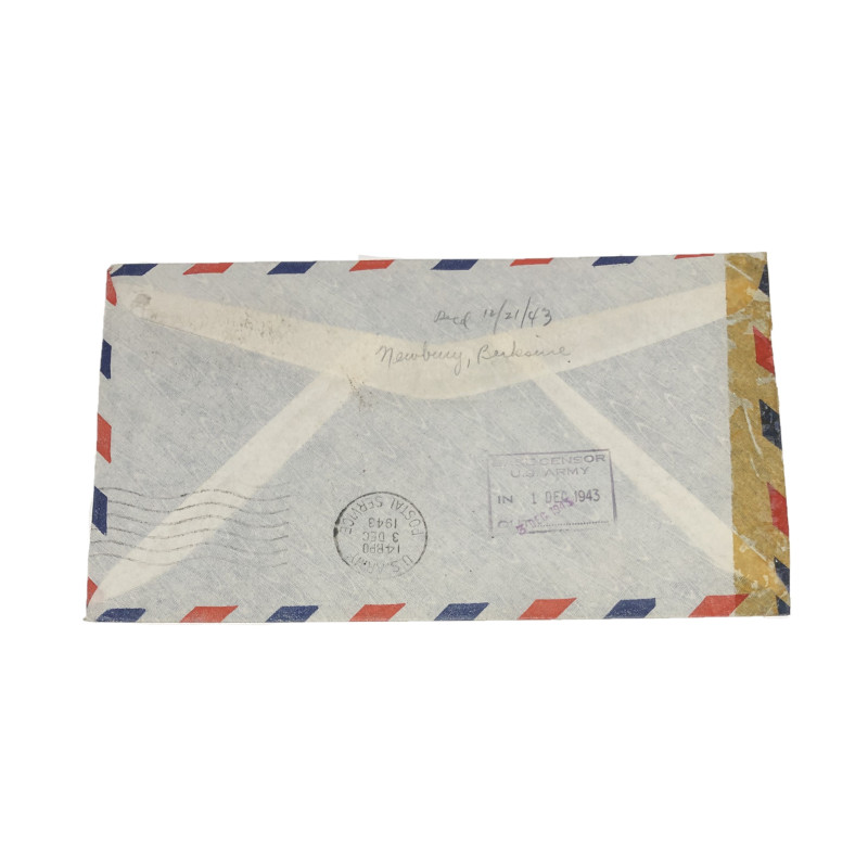 Envelope, Letter, Major Douglas Davidson, 502nd PIR, 101st Airborne