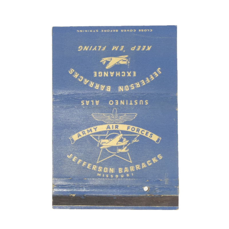 Matchbook, Army Air Base, Jefferson Barracks, Missouri