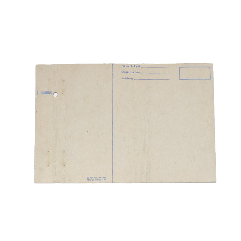 Matchbook, Army Air Base, Jefferson Barracks, Missouri