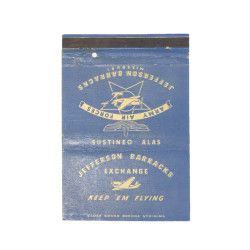 Matchbook, Army Air Base, Jefferson Barracks, Missouri