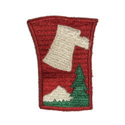 Patch, 70th Infantry Division, GEMSCO cornrow weave pattern