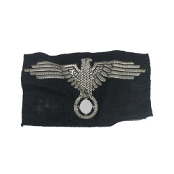 Aigle de bras, Waffen-SS, BeVo, fond noir