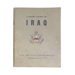 Booklet, A Short Guide to Iraq, 1942