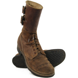 Brodequins à jambières (buckle boots), 8 ½ A, 1943