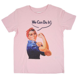 T-shirt, fille, We Can Do It!