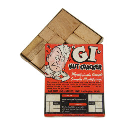 Game, Pocket, GI Nut Cracker, 1944