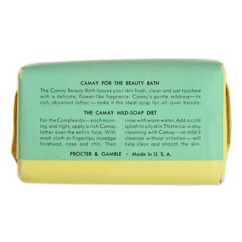 Soap, CAMAY, Bath Size