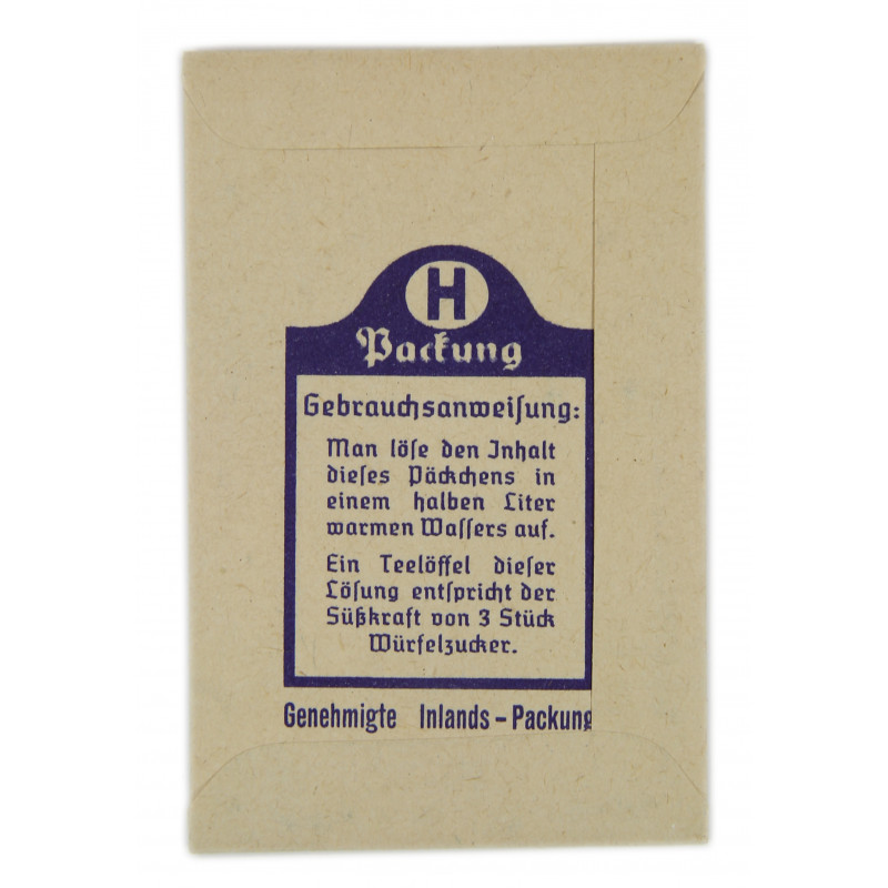 Sugar (Saccharin), German