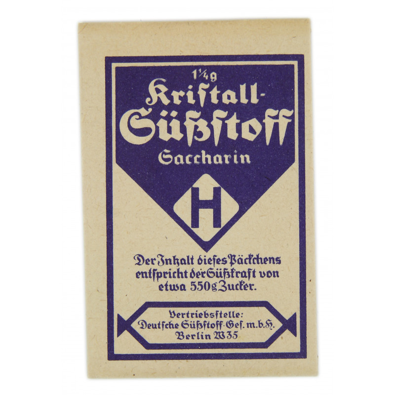 Sugar (Saccharin), German
