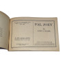 Novel, US Army, Pal Joey, 1940