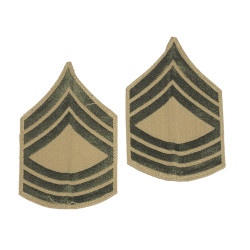 Rank, Insignia, Master Sergeant, Chino