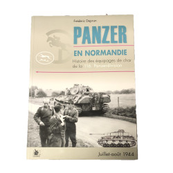 Book, Panzer en Normandie, Histoire des équipages de char de la 116. Panzerdivision
