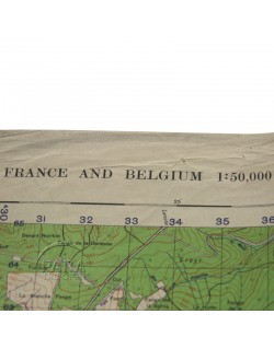 Map US Army, Bastogne