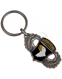 Key chain, jumpwings, 101st Airborne Division