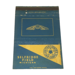 Pochette d'allumettes, Selfridge Field, Michigan