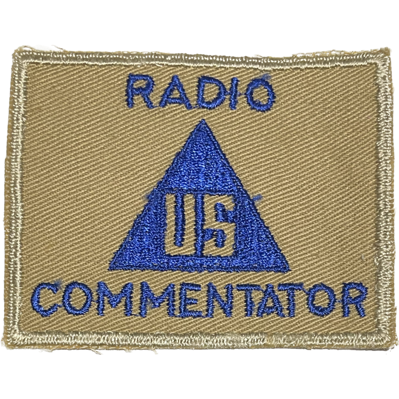 Insigne, Radio Commentator, US Non-Combatants Insigne, Radio Commentator, US Non-Combatants