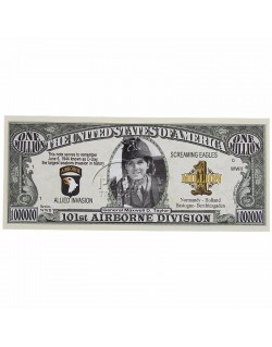 Billet américain commémoratif, 101e Airborne