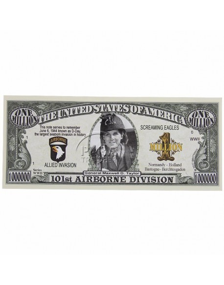 Bank note, 101st Airborne Division