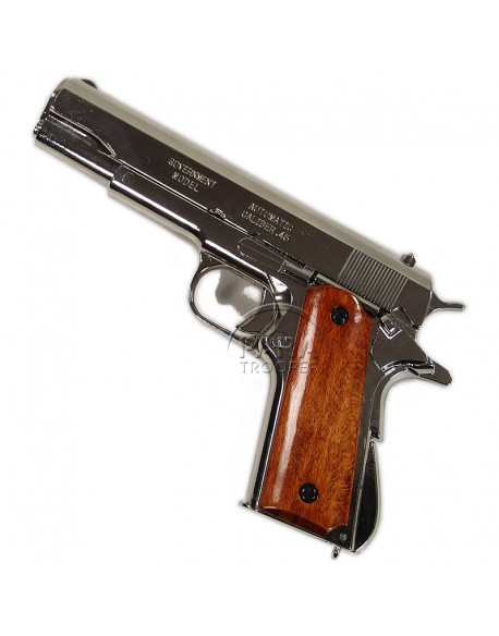 Colt M1911 A1, Chrome-plated, Removable