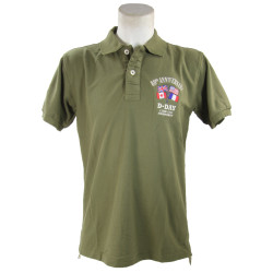 Shirt, Polo, Short-Sleeved, OD, 80th Anniversary of D-Day