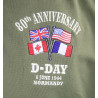 Shirt, Polo, Short-Sleeved, OD, 80th Anniversary of D-Day