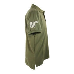 Shirt, Polo, Short-Sleeved, OD, 80th Anniversary of D-Day