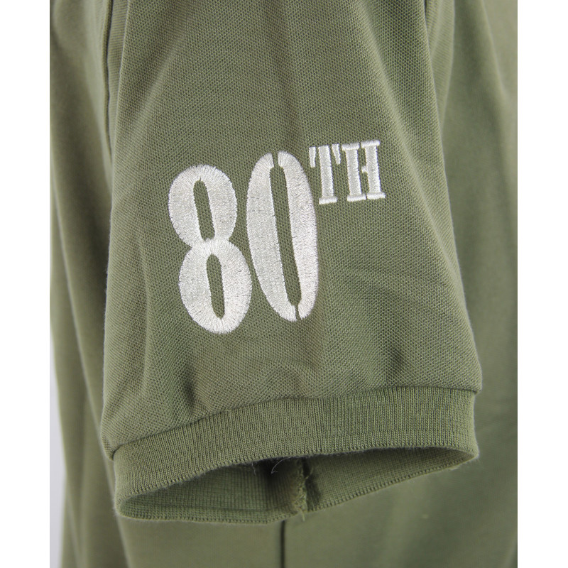 Shirt, Polo, Short-Sleeved, OD, 80th Anniversary of D-Day