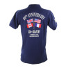 Shirt, Polo, Short-Sleeved, Navy Blue, 80th Anniversary of D-Day