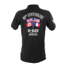 Shirt, Polo, Short-Sleeved, Black, 80th Anniversary of D-Day