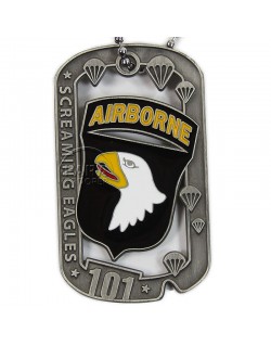 Plaque d'identité, 101e Airborne, Screaming Eagle